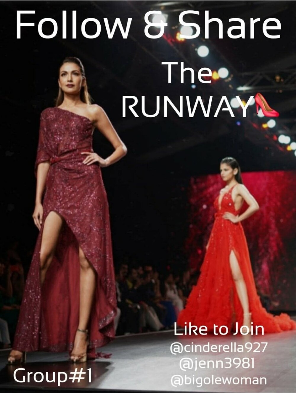Sunday 8/30 @dani_posh1@skyrubin23 @kellyncblue NEW! Walking The RUNWAY Today
